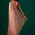 Pink embroidered organza saree