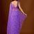 Purple leheriya  chiffon saree