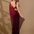 Maroon polka dot beads and stones organza designer saree