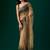 Green ombre beads and stones tissue saree