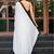 White embellished embroidered silk blend saree