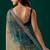 Multicolor floral embroidered tissue saree