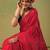 Red zari tissue saree