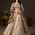 Graceful Cream Embroidered Silk Bridesmaid Wear Lehenga Choli