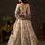 Graceful Cream Embroidered Silk Bridesmaid Wear Lehenga Choli