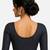 Navy blue spandex golden zari straight line stretchable readymade saree blouse
