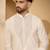White embroidered kurta set for men with trousers – elegant ethnic wear