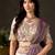 Glamorous Cream Sequins Work Silk Wedding Wear Lehenga Choli