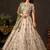 Artistic Cream Embroidered Silk Marriage Wear Lehenga Choli