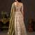 Artistic Cream Embroidered Silk Marriage Wear Lehenga Choli