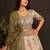 Artistic Cream Embroidered Silk Marriage Wear Lehenga Choli