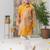 Yellow Kota Doria Kurta Pajama Set