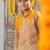 Yellow Kota Doria Kurta Pajama Set