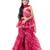 Pink Color  Bandhani Peplum Sharara Set