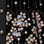 Boys black velvet floral embroidered sequined sherwani & trouser set with waistcoat