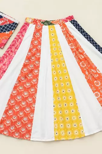 Printed Ready to Wear Lehenga & Blouse With Dupatta