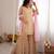 Ivory floral sharara set with dupatta