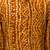 Boy's mustard rayon bandhni thigh length kurta and dhoti set