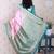 Pink ethnic motifs zari silk blend banarasi saree