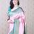 Pink ethnic motifs zari silk blend banarasi saree