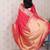 Red woven design zari silk blend handloom kanjeevaram saree