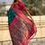 Green woven design zari silk blend paithani saree