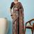 Black ethnic motifs zari silk blend heavy work banarasi saree