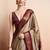 Beige woven design zari art silk kanjeevaram saree