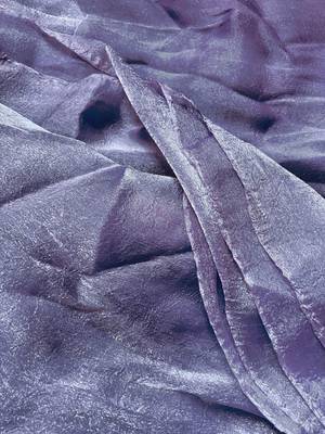 Purple poly chiffon saree 5