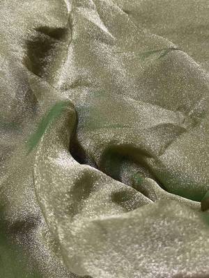 Olive poly georgette saree 5