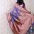 Purple ethnic motifs zari silk blend heavy work banarasi saree