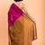 Magenta khadi saree