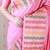 Pink woven design zari silk blend handloom kanjeevaram saree