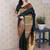 Green woven design zari silk blend handloom kanjeevaram saree