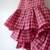 Pink hand block printed cotton top and pallazo set