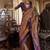 Beige ethnic motifs woven design zari tussar saree