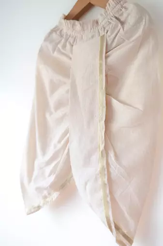 White infant handwoven dhoti