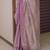 Purple magenta kanchipuram silk zari weaving matching blouse piece & sarees