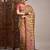 Mustard woven design zari banarasi saree