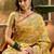 Orange woven design zari banarasi saree