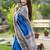 Blue  madhubani blue sarees