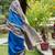 Blue  madhubani blue sarees