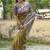 Olive  madhubani olive sarees
