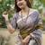 Olive  madhubani olive sarees