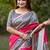Pink  madhubani pink sarees