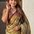 Maroon women woven design kanjeevaram saree