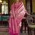 Magenta ethnic motifs woven design zari kanjeevaram saree