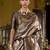 Grey ethnic motifs woven design zari kanjeevaram saree