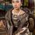 Grey ethnic motifs woven design zari kanjeevaram saree