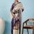 Cream ethnic motifs zari silk blend tussar saree
